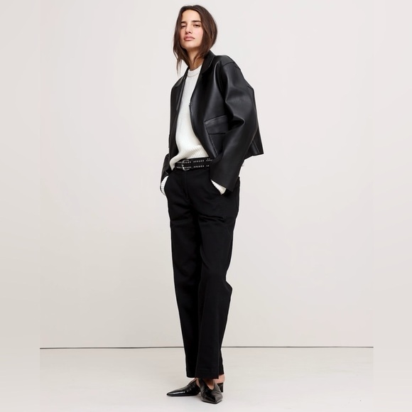 NWT! Banana Republic Black The Weekender Straight Leg Pant - Multiple Sizes 🔹 - Picture 5 of 15